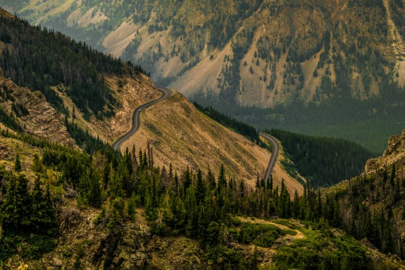 The Beartooth Highway in Wyoming/Montana